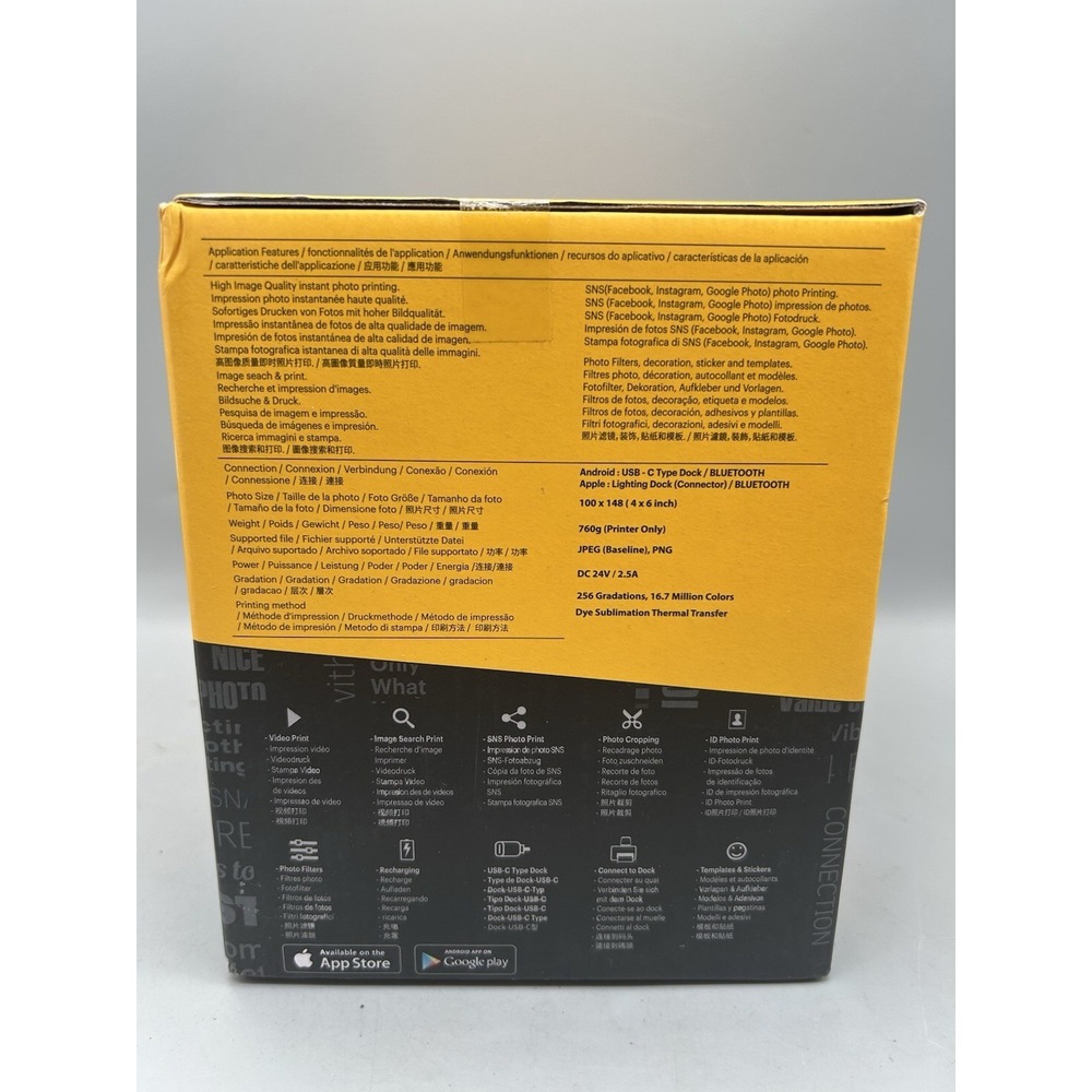 Kodak Instant Dock Photo Printer (PD460) - Sealed - Picture 2 of 6